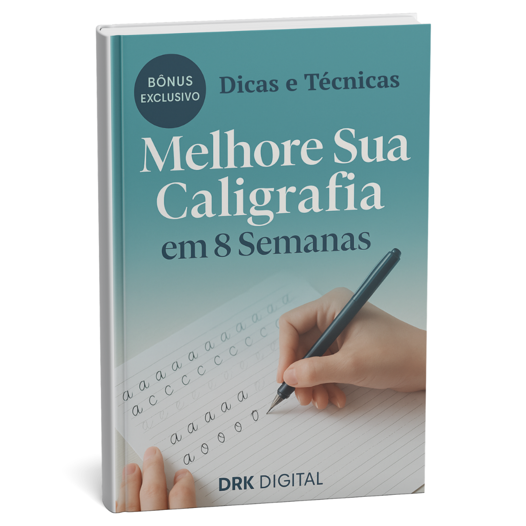 Bônus exclusivo: Ebook Melhore Sua Caligrafia