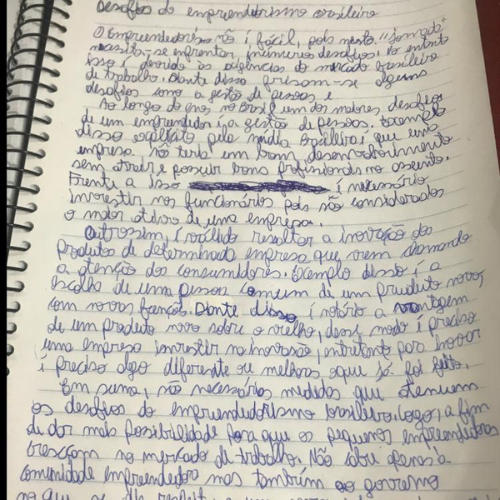 Caligrafia antes do método